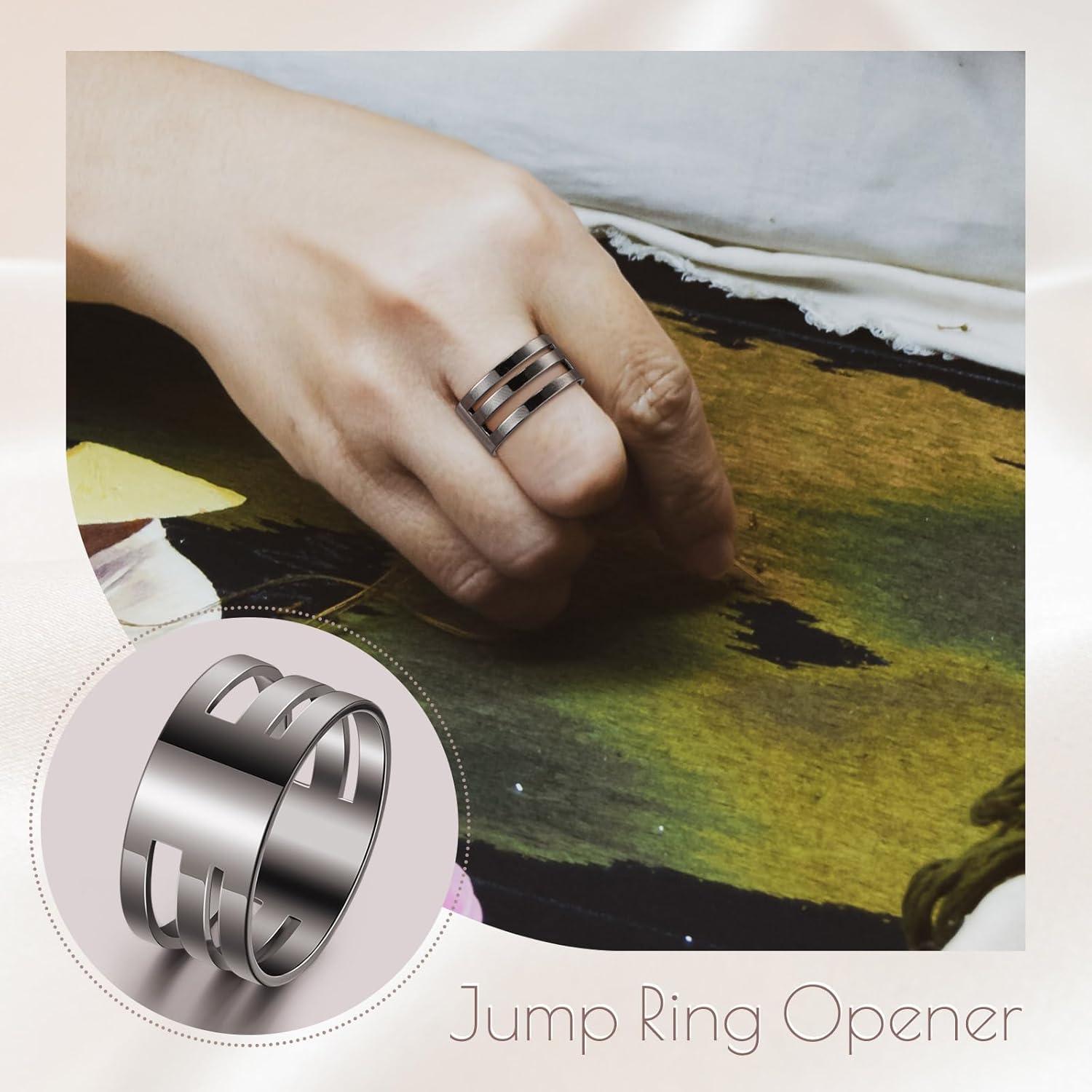 Hicarer 2 Piezas Abridores de Anillos de Salto Acero Inoxidable