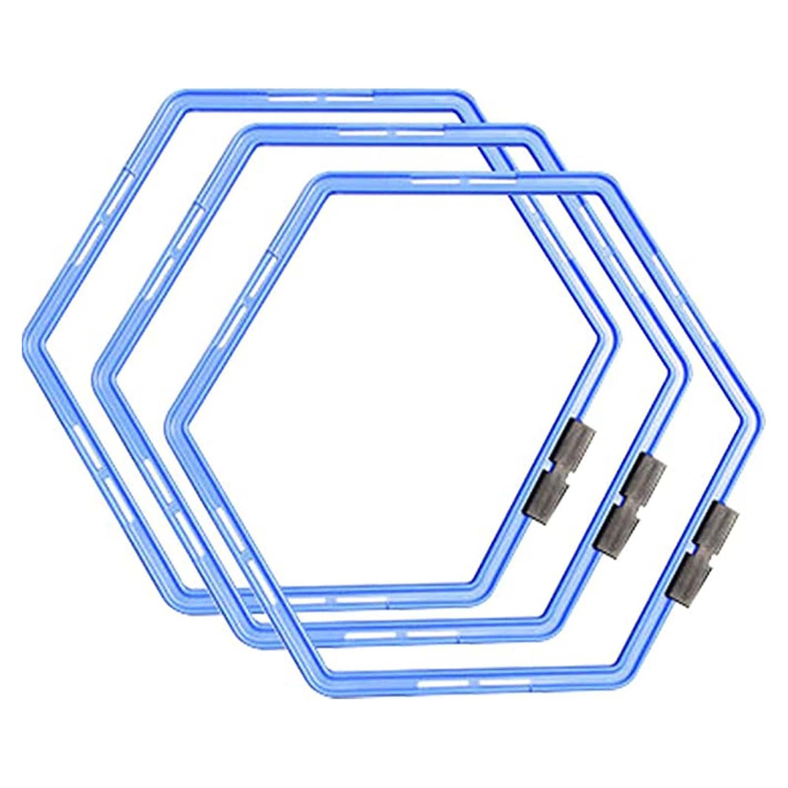 Anillo de Agilidad Hexagonal CZ-XING 3 Piezas Multicolor