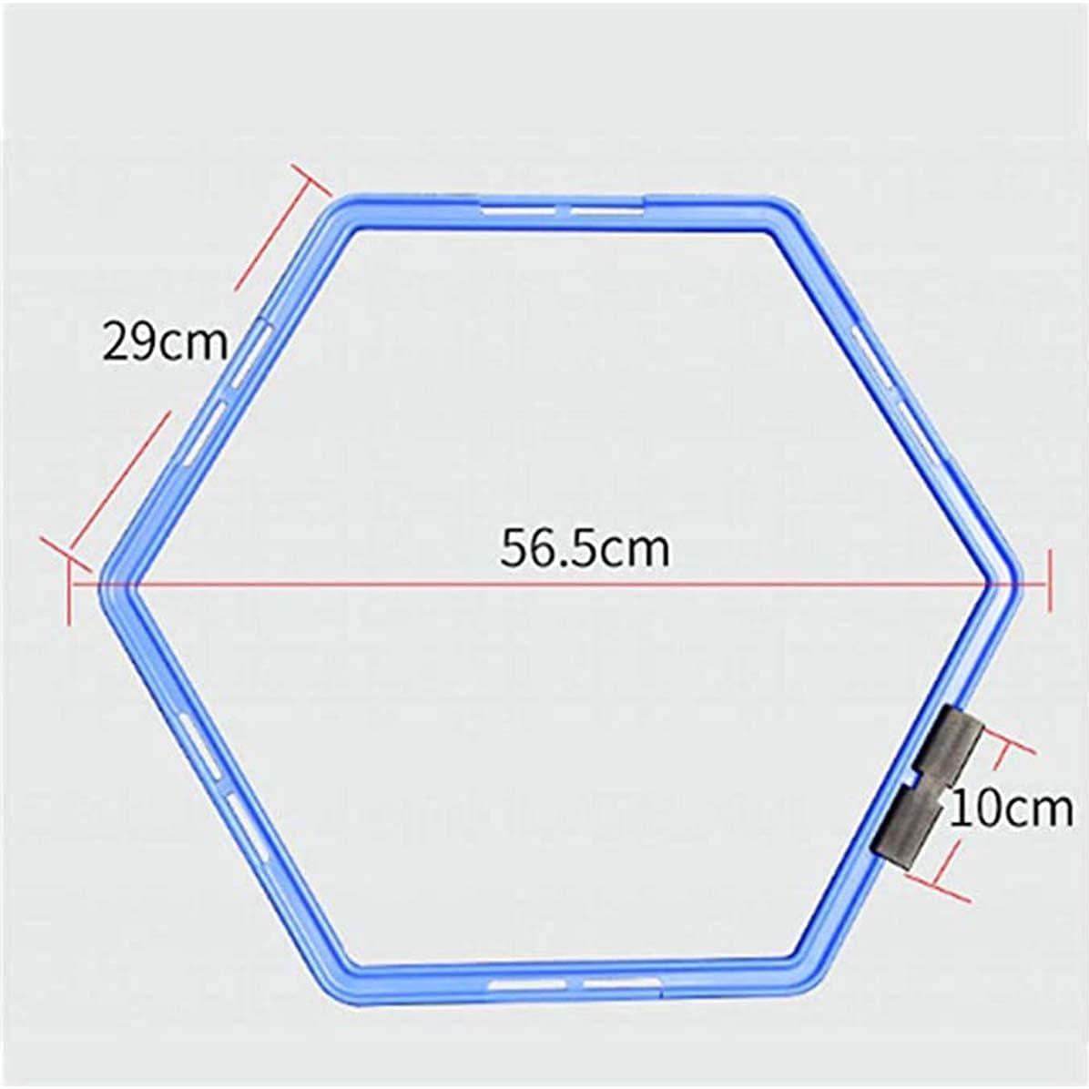 Anillo de Agilidad Hexagonal CZ-XING 3 Piezas Multicolor