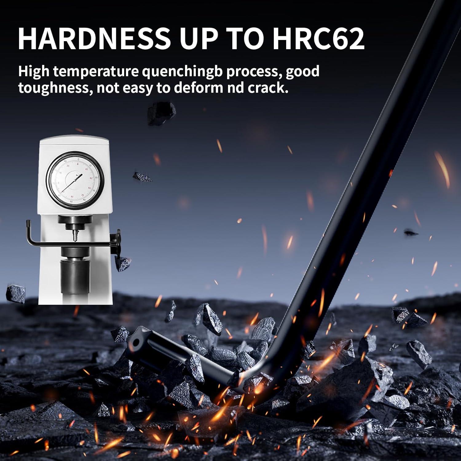 Juego de Llaves Torx 9 Piezas GRENPRO T10-T50 Acero CR-V