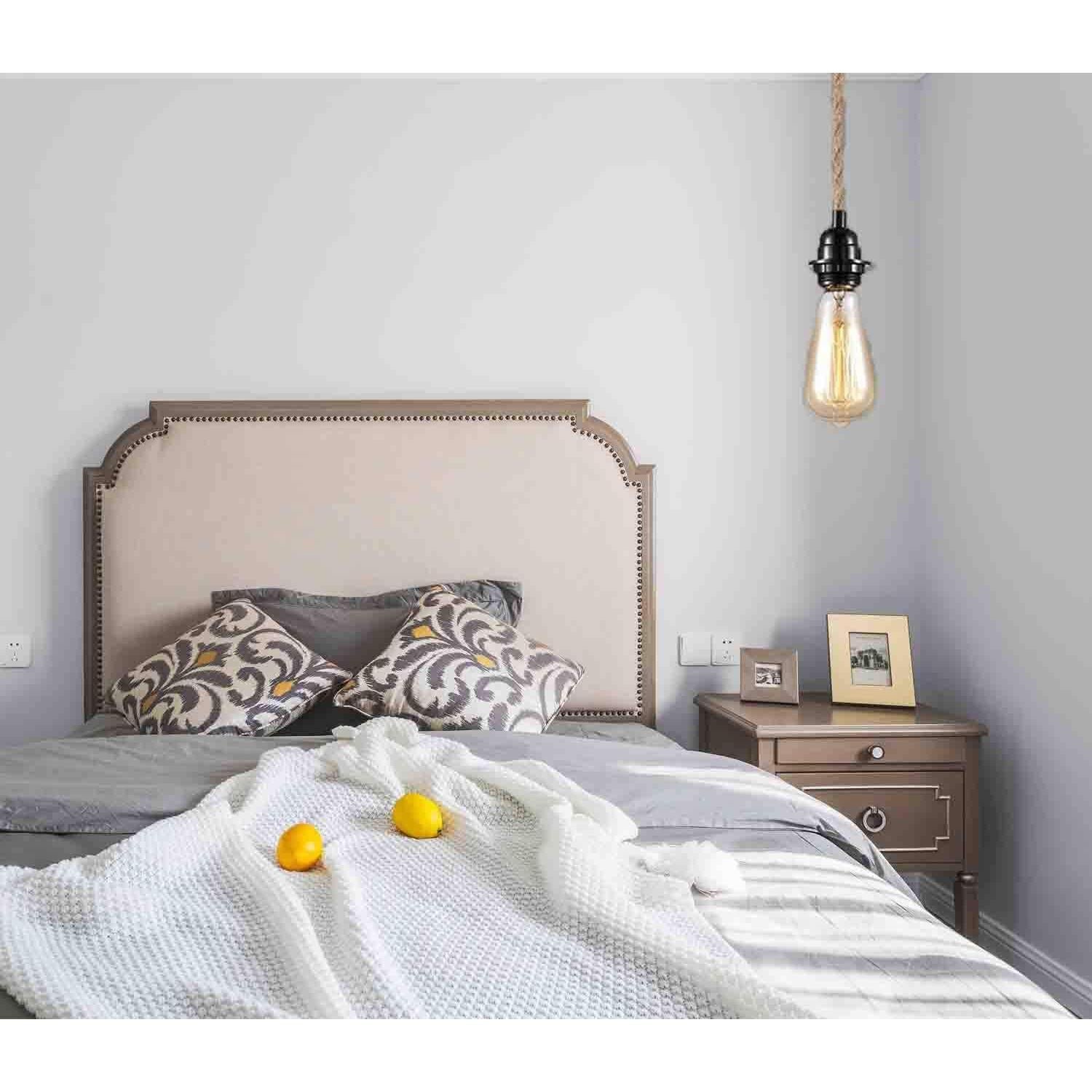 Cable de luz colgante Grtoeud 4.75 m con regulador E26