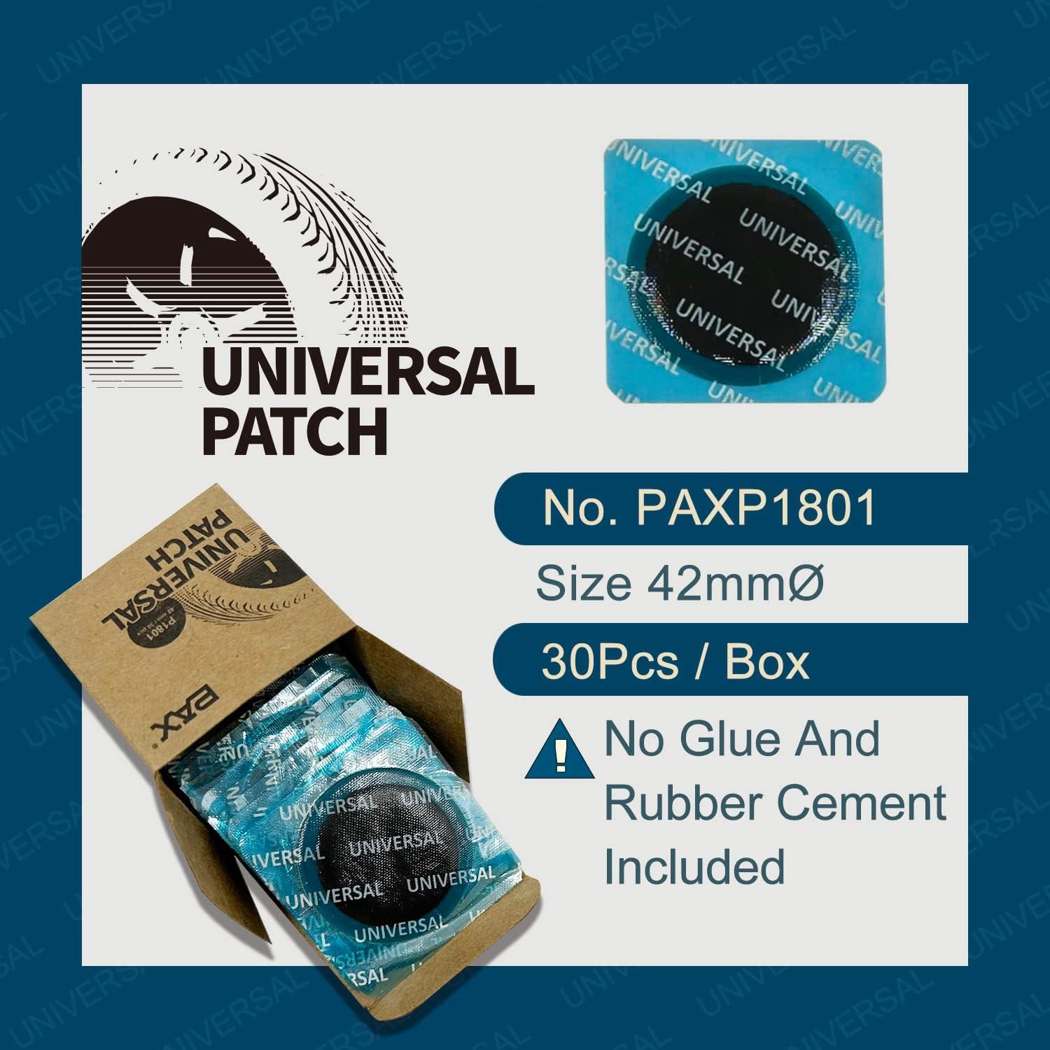 Parches de Reparación de Neumáticos PAX 42mm - 30 Pcs