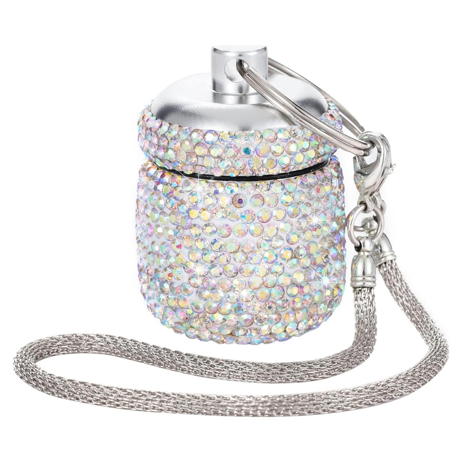 Organizador de Pastillas AB Diamond Colorido - Caja de Seguridad 3.1x6.6cm