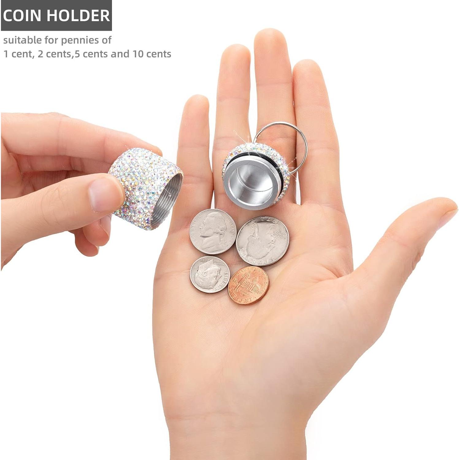 Organizador de Pastillas AB Diamond Colorido - Caja de Seguridad 3.1x6.6cm