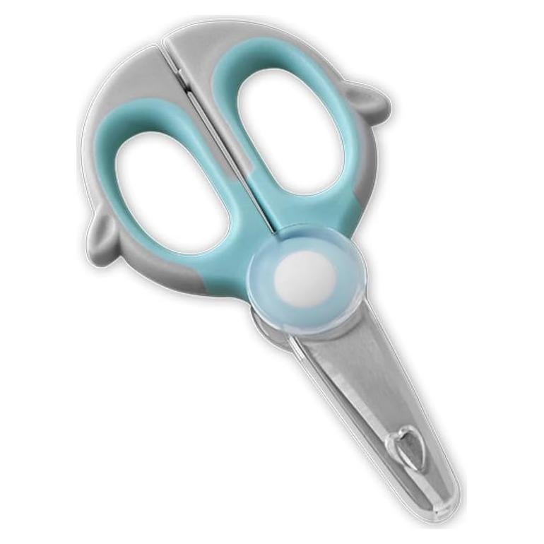 Tijeras para Bebés YOPPLIND con Caja de Viaje - Acero Inoxidable