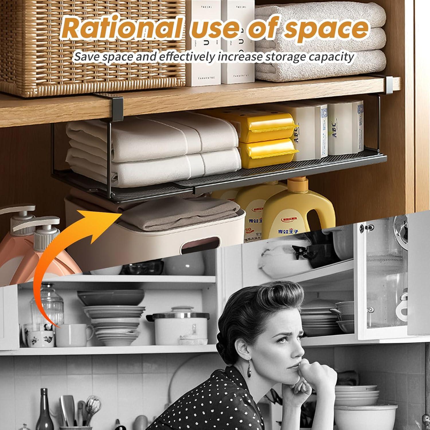 Estante Expandible PowerKing Negro 39-69.9cm Ajustable 10lbs