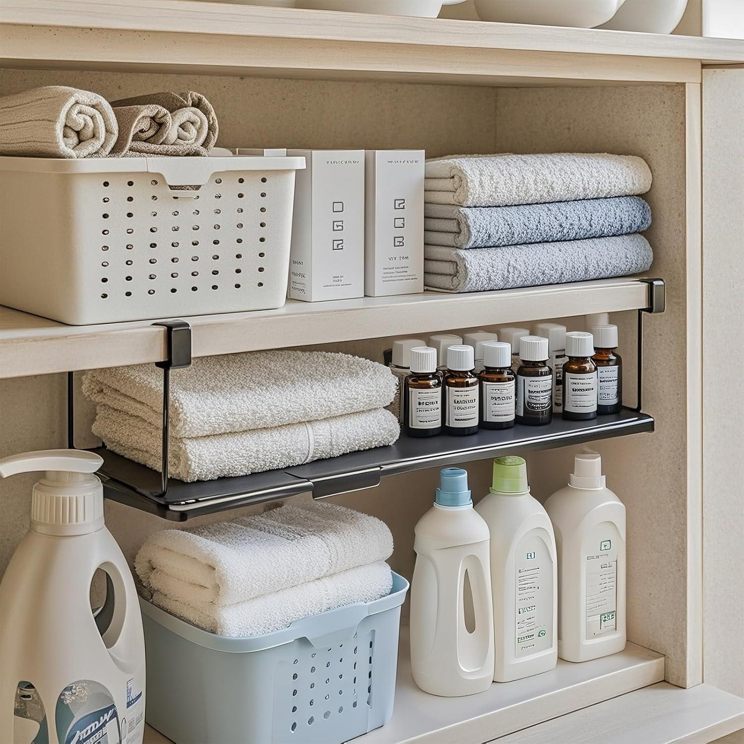 Estante Expandible PowerKing Negro 39-69.9cm Ajustable 10lbs