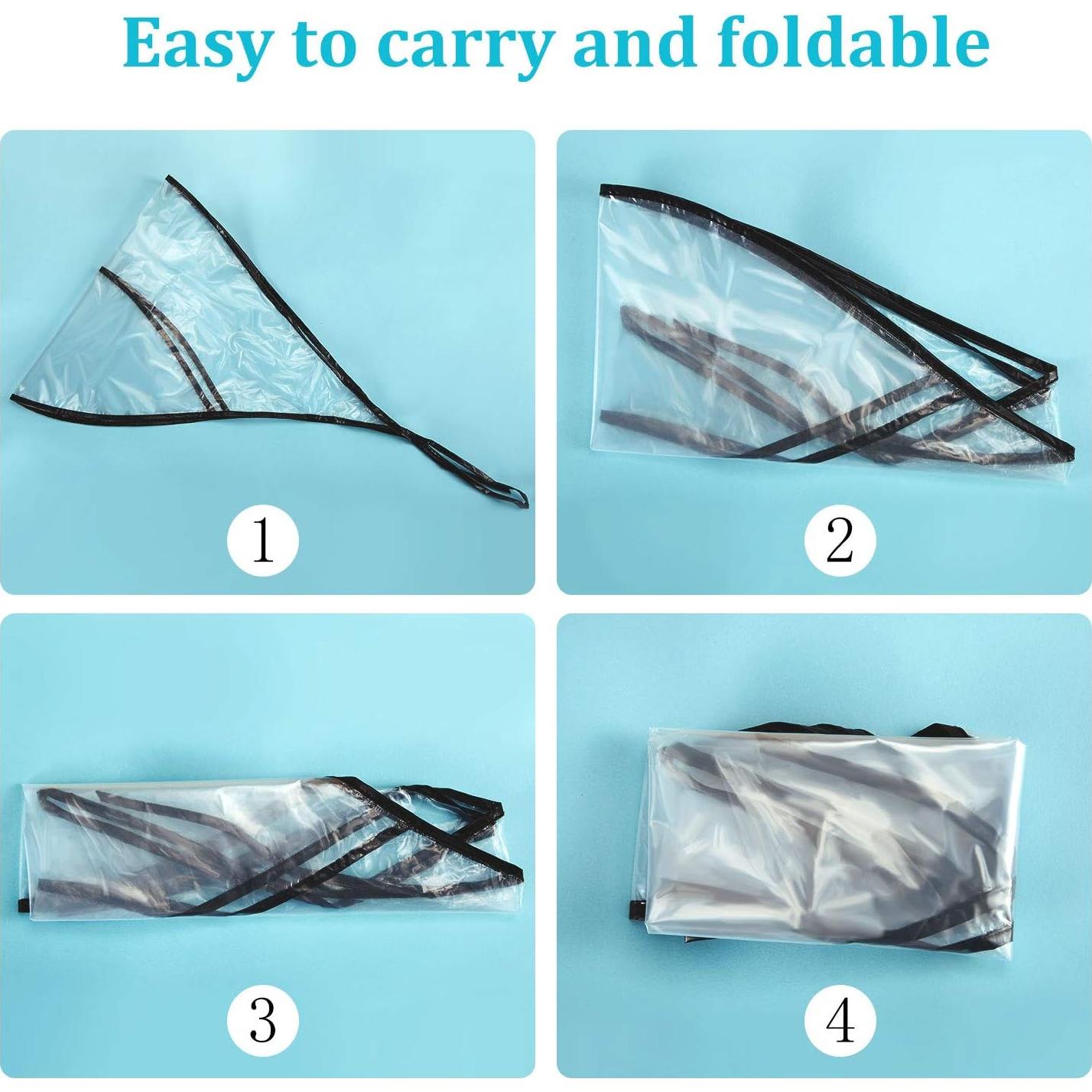 Gorros de Lluvia Reutilizables SATINIOR 6 Pcs para Mujeres