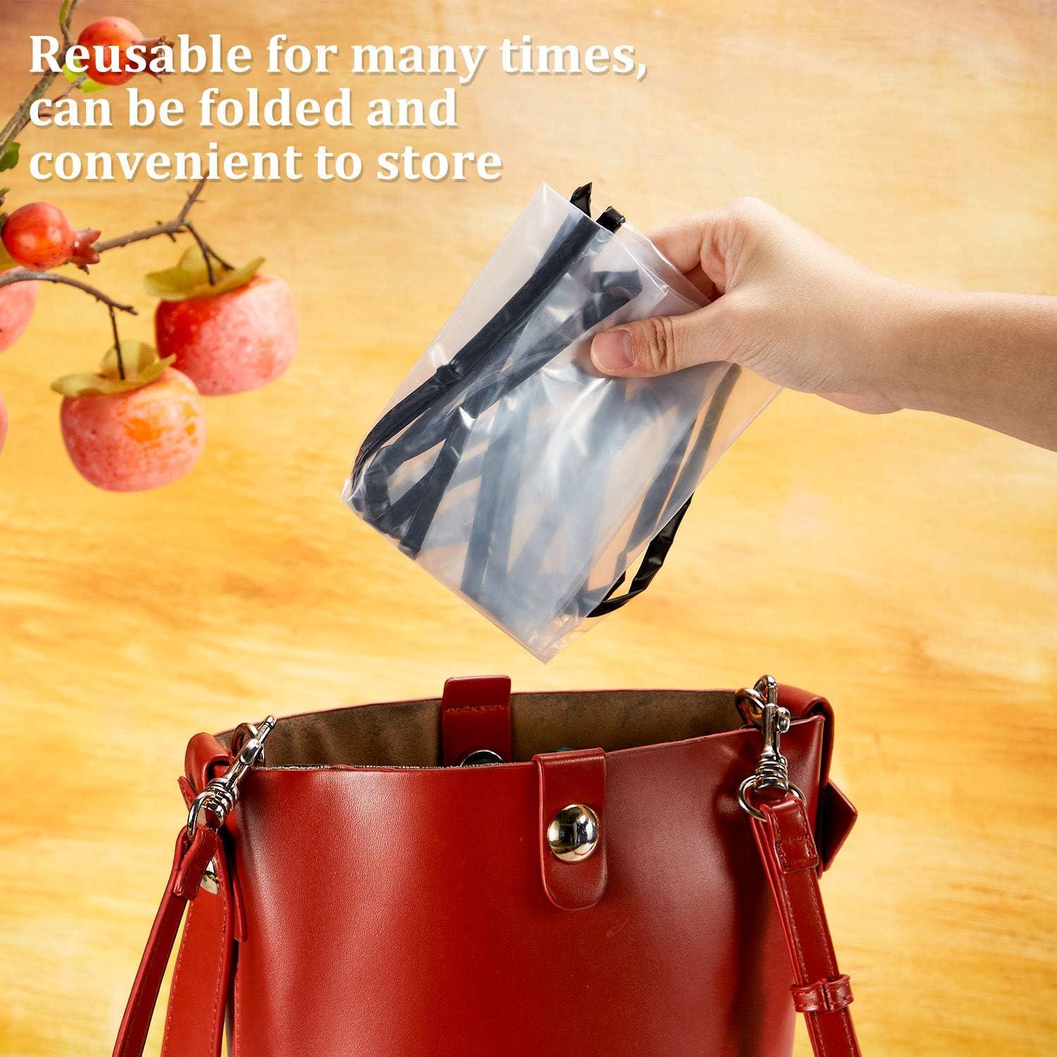 Gorros de Lluvia Reutilizables SATINIOR 6 Pcs para Mujeres