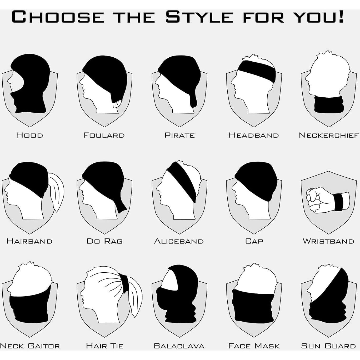 Gaiter de Cuello KastKing La Sal UPF 50+ Camuflaje Boulder