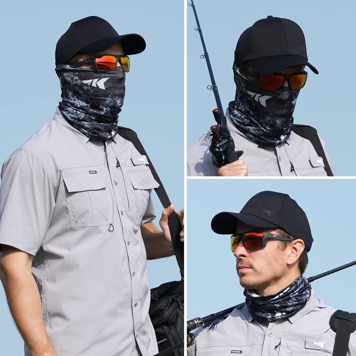 Gaiter de Cuello KastKing La Sal UPF 50+ Camuflaje Boulder