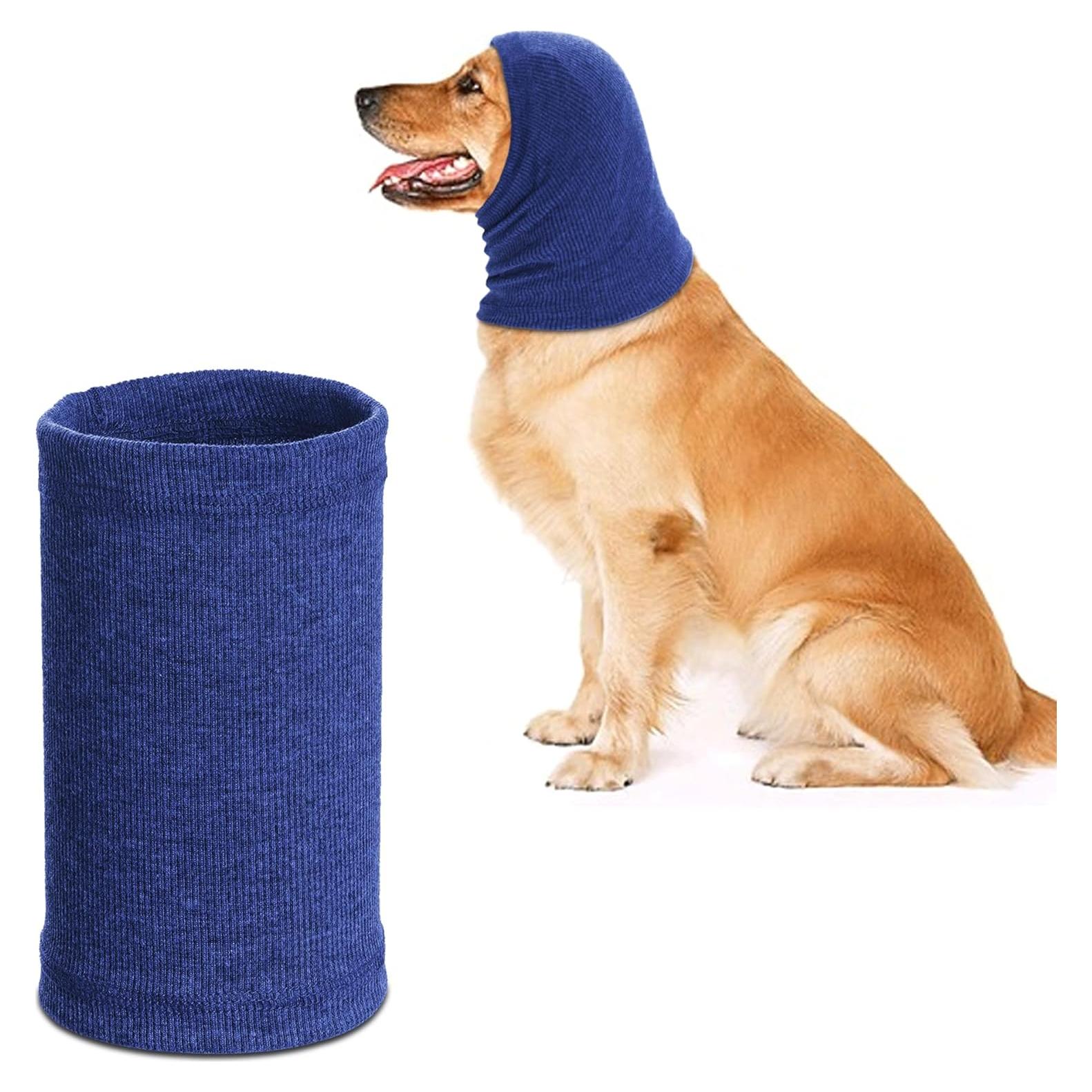 Gorro para Orejas de Perro Rbenxia - Capucha Antiruido Azul Pequeño