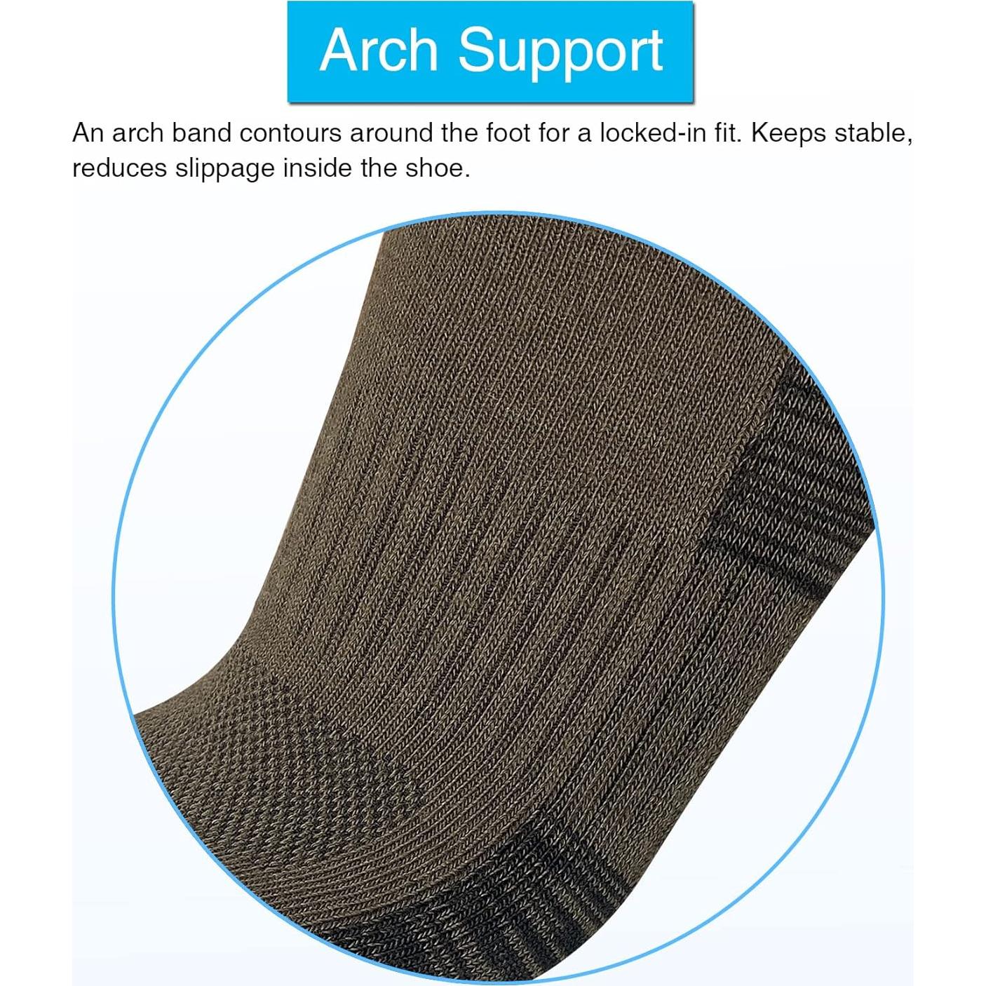 Calcetines de Trabajo APTYID para Hombre 9-12, 4 Pares