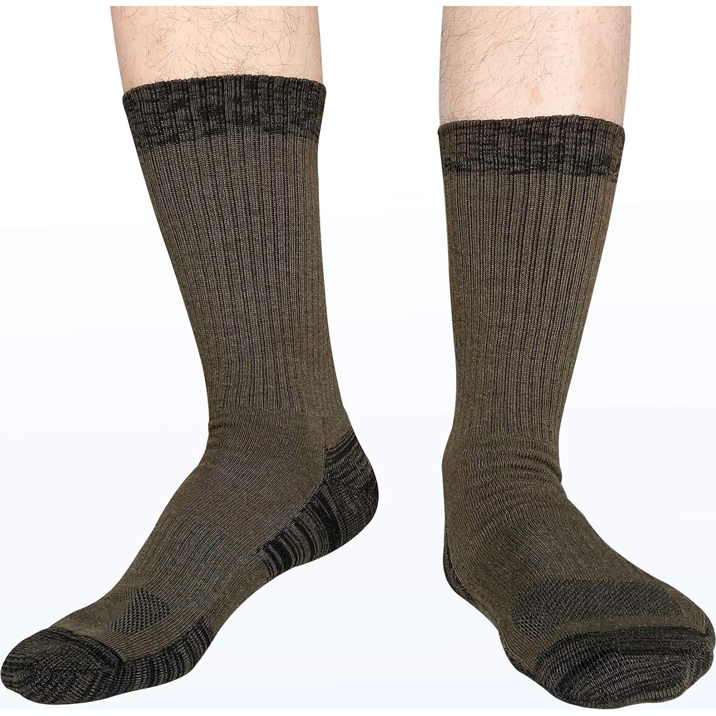 Calcetines de Trabajo APTYID para Hombre 9-12, 4 Pares