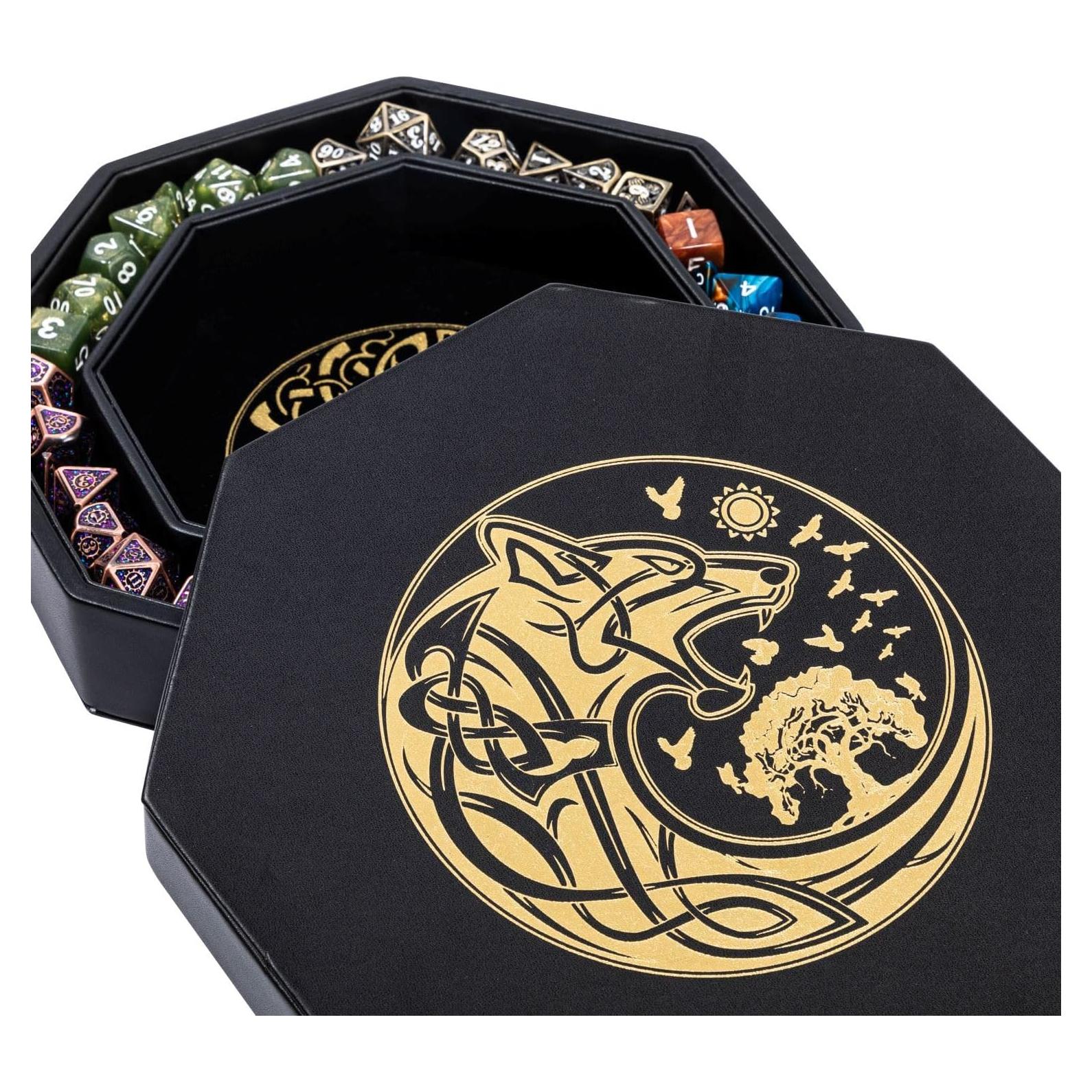 Bandeja de Dados Soar Forge 22.86 cm Octagonal D&D