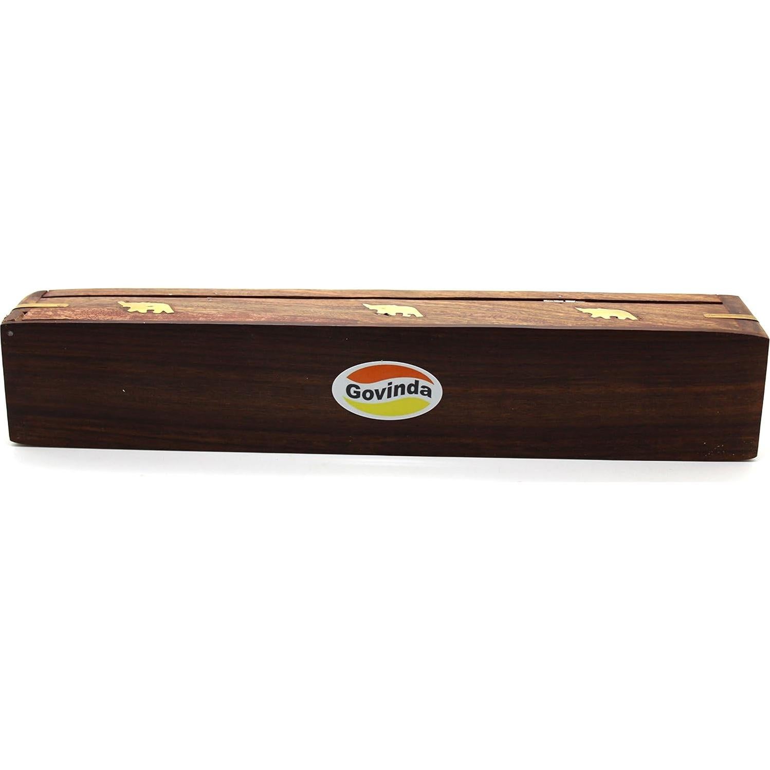 Quemador de Incienso de Madera Govinda 30.48 cm Elefante