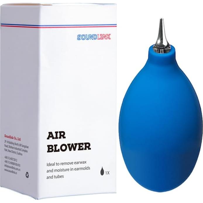 Limpiador de Polvo Mini Squeeze Ball Pump SOUNDLINK Azul