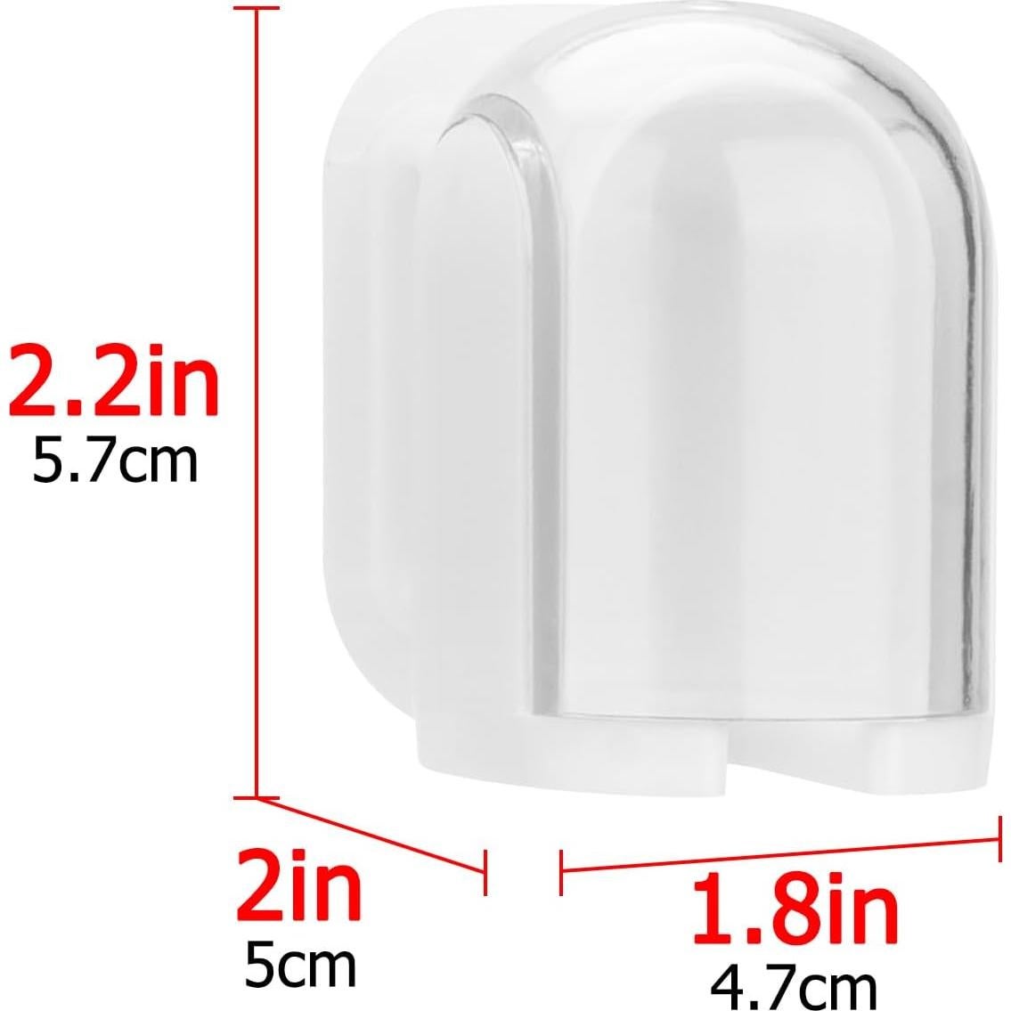 Soporte de Cepillos de Dientes LUEXBOX 4 Compartimentos Blanco