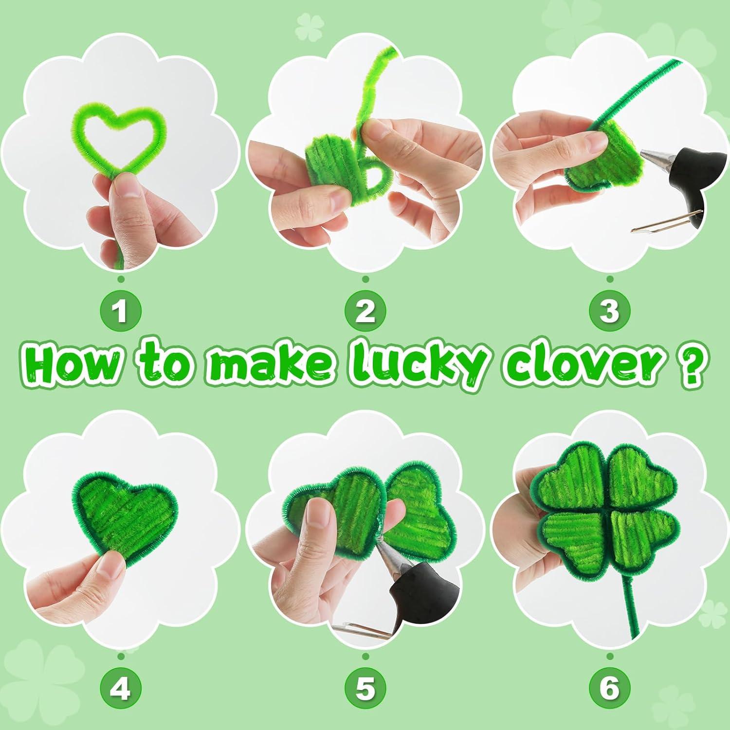 Limpiapipas verdes Yalumo 360 piezas 30 cm manualidades