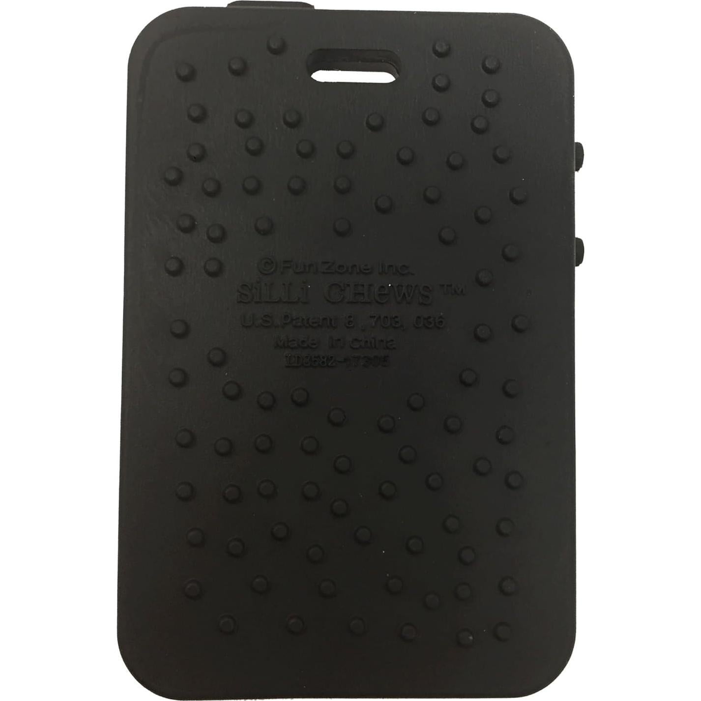 Chupete de Dentición Silli Chews Teléfono Celular Negro 8.89cm