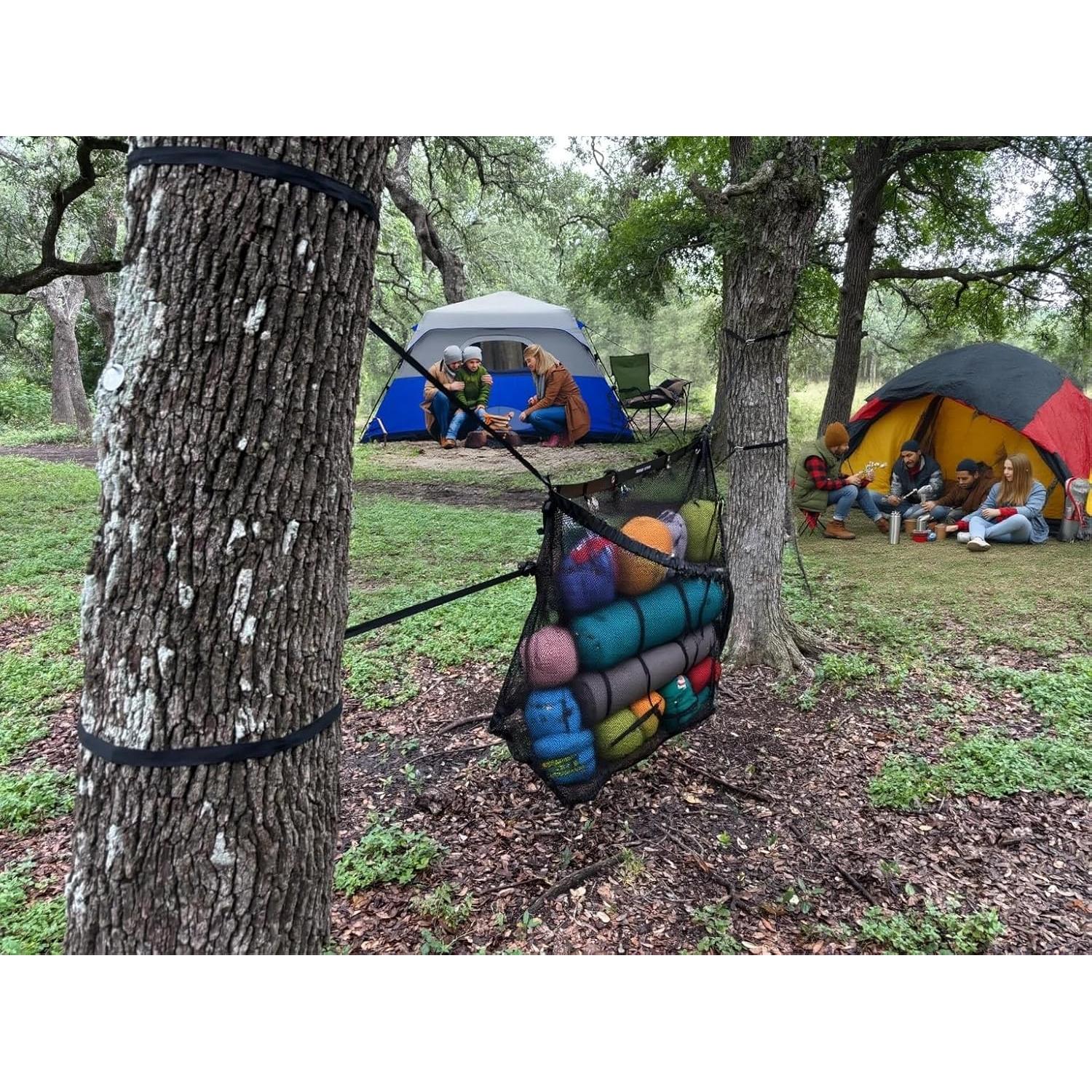 Organizador de Camping Kelvania MESH TITAN Explorer Negro 1.52m