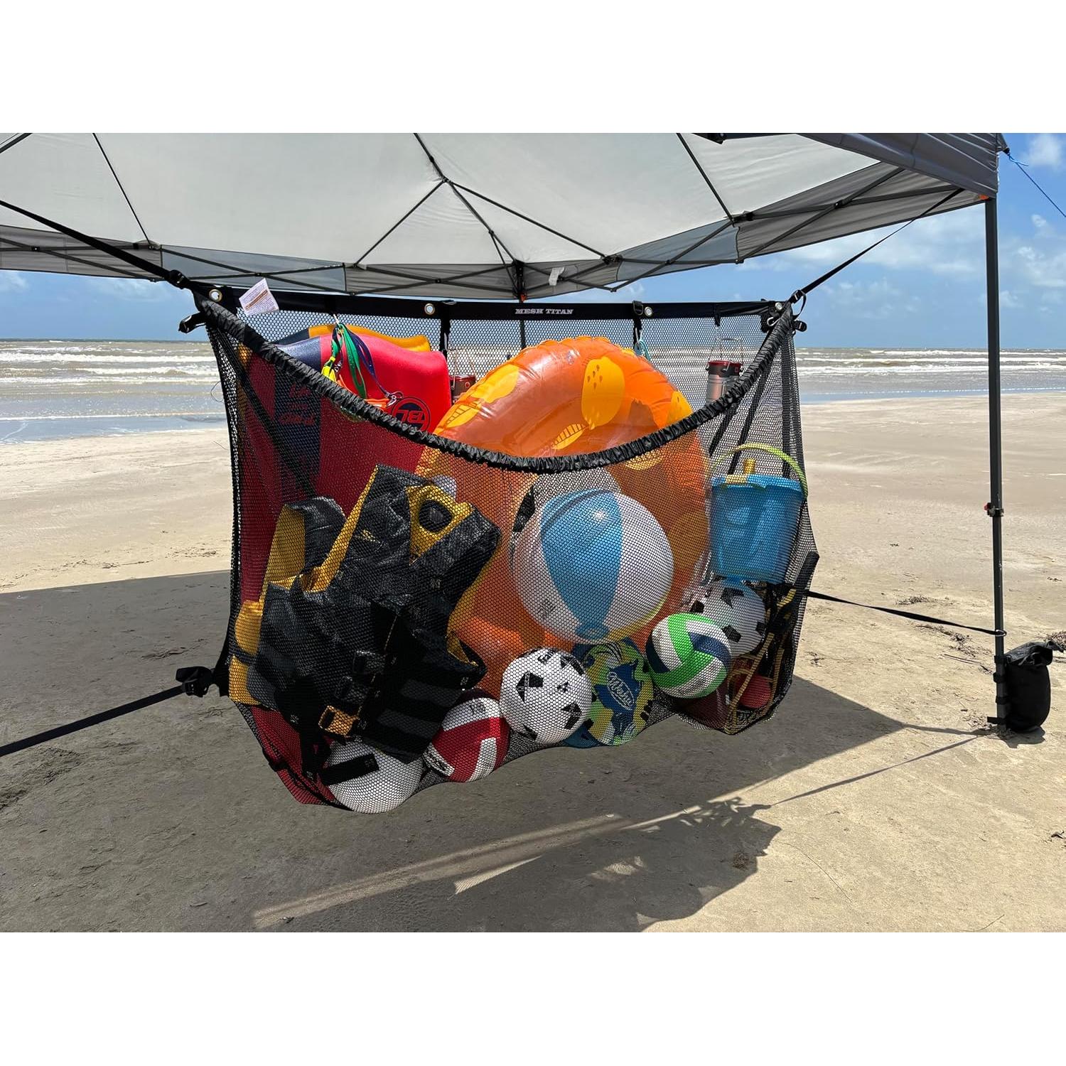 Organizador de Camping Kelvania MESH TITAN Explorer Negro 1.52m