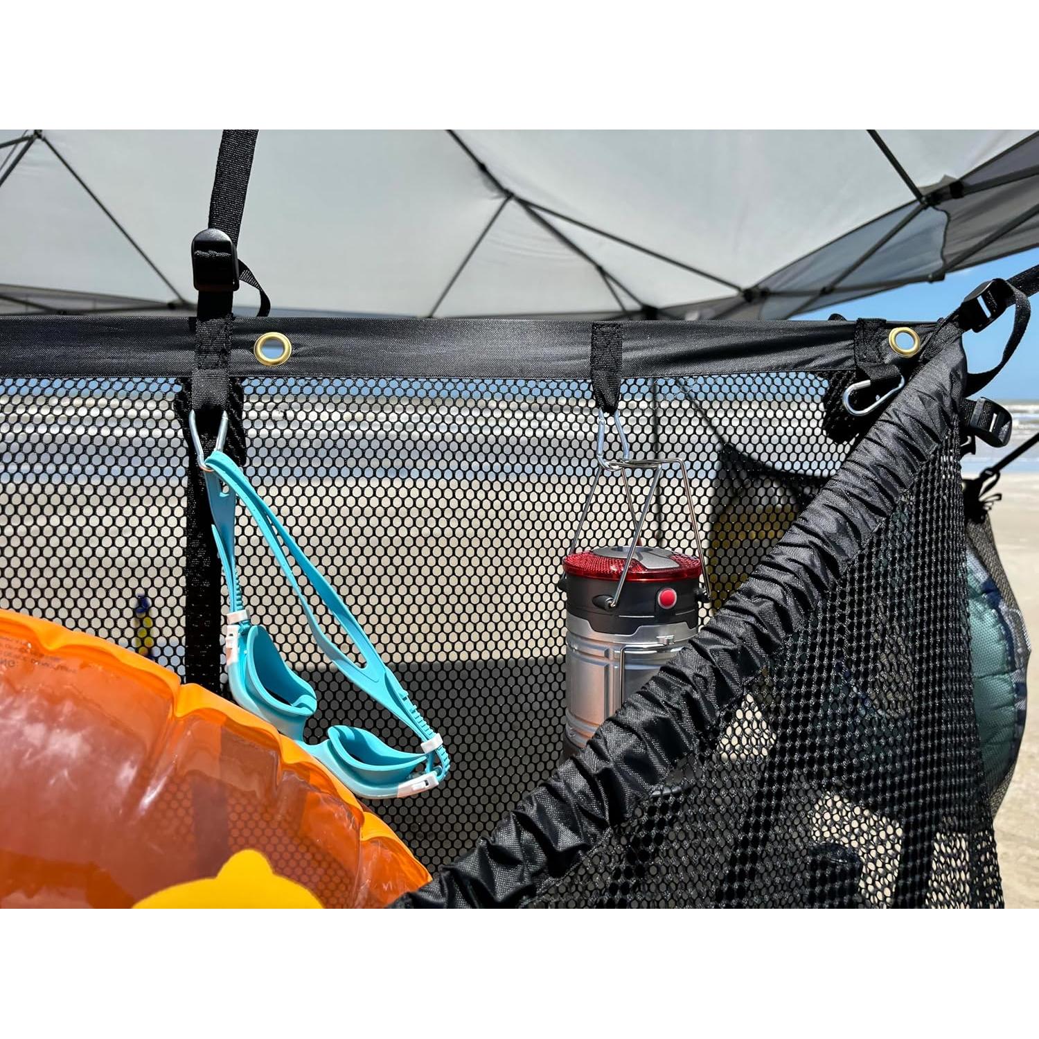 Organizador de Camping Kelvania MESH TITAN Explorer Negro 1.52m