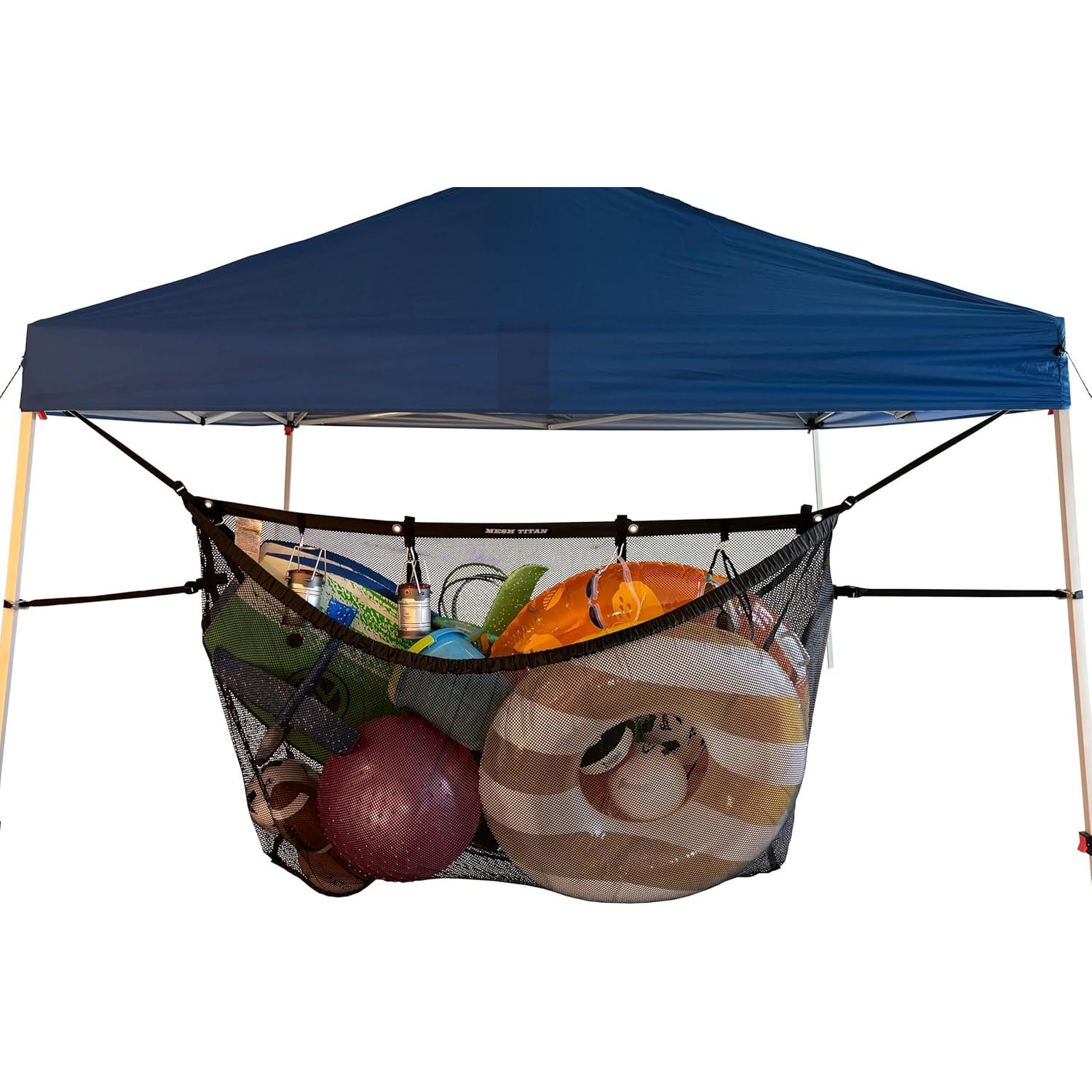 Organizador de Camping Kelvania MESH TITAN Explorer Negro 1.52m