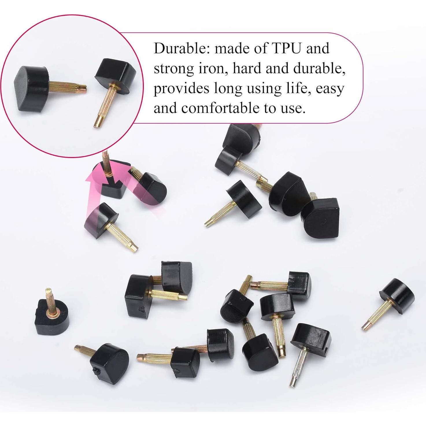 10 Pares Tapas Reemplazo Tacones Keroius U-Shape TPU