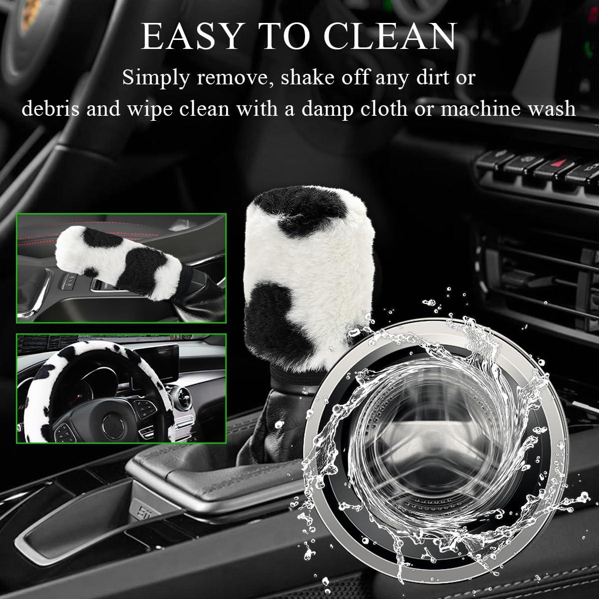 Juego de Accesorios para Auto Gasedin 3 Piezas Diseño Vaca