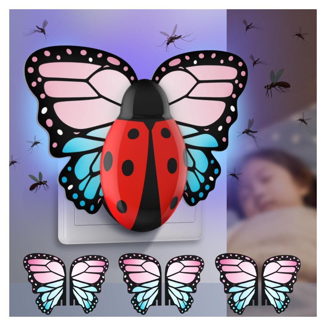 Trampa para Moscas Interior Neyiok MWS-069 con Luz UV y Pegatinas