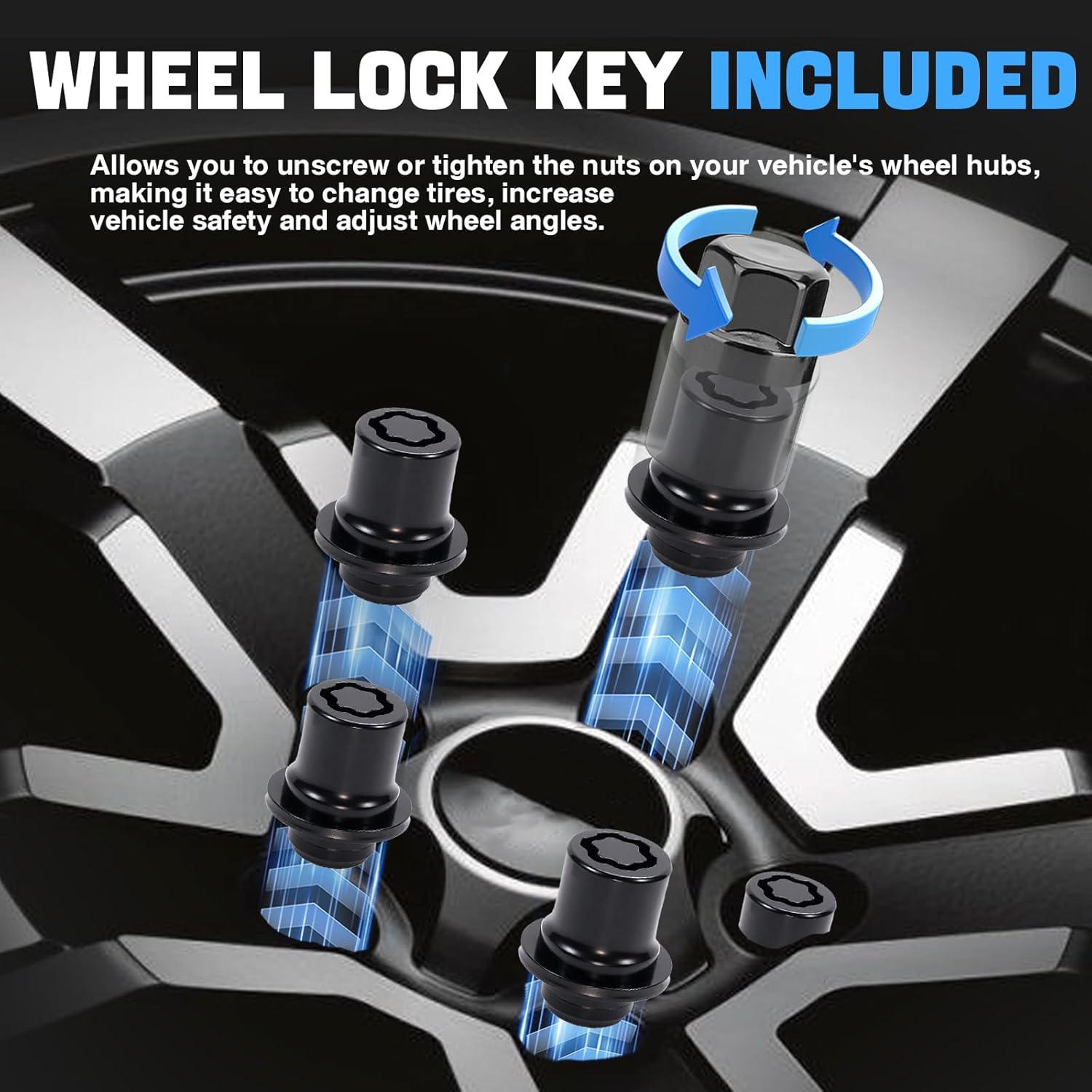 Juego de Tuercas de Bloqueo de Rueda M12x1.5 FOMIUZY Antirrobo