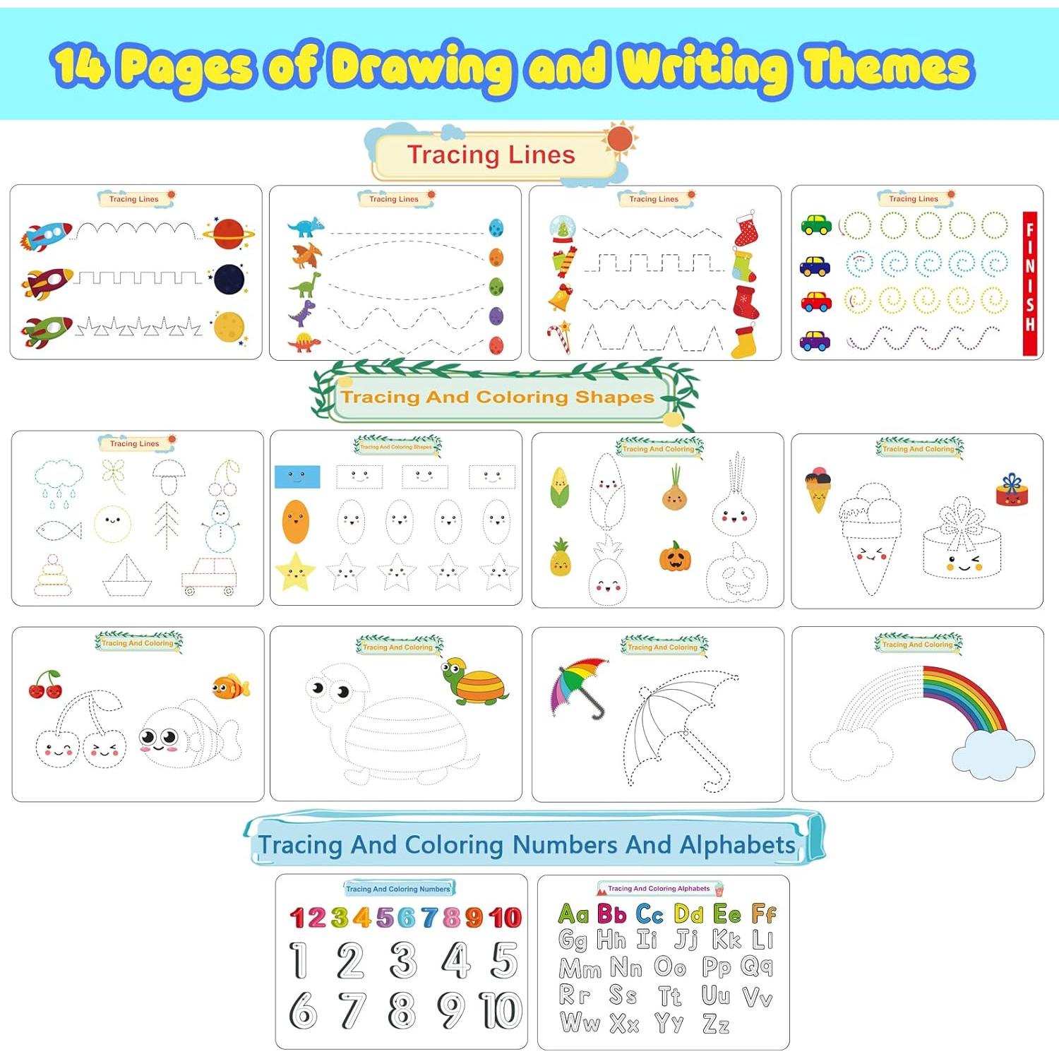 Libro de Actividades Preescolar Huijing - 15 Temas Montessori