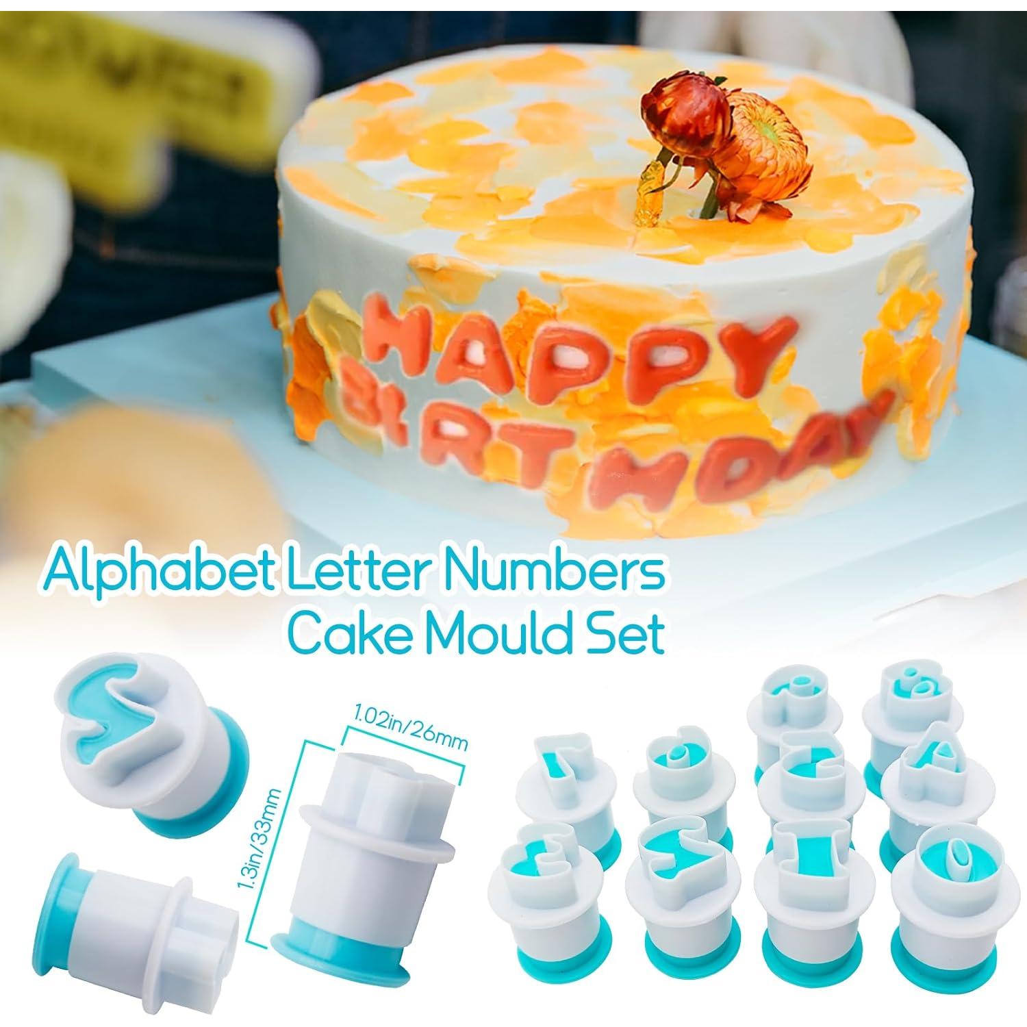 Cortadores de Galletas Letras Alfabeto 26PCS Hoypeyfiy