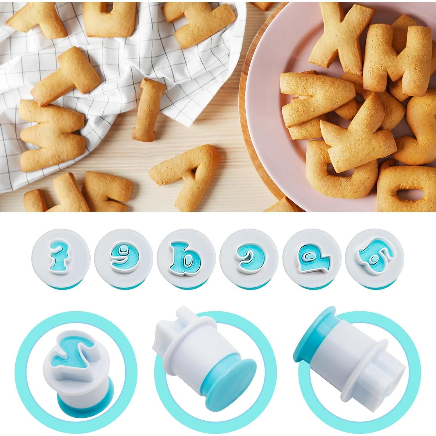 Cortadores de Galletas Letras Alfabeto 26PCS Hoypeyfiy