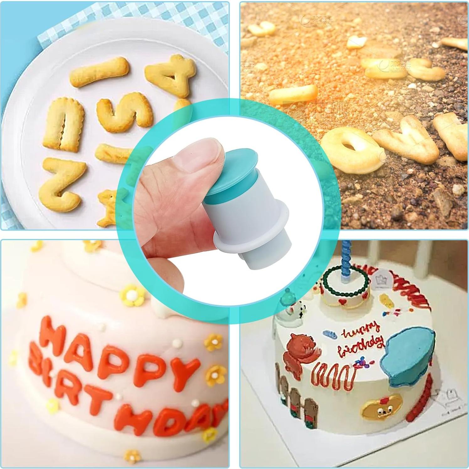 Cortadores de Galletas Letras Alfabeto 26PCS Hoypeyfiy