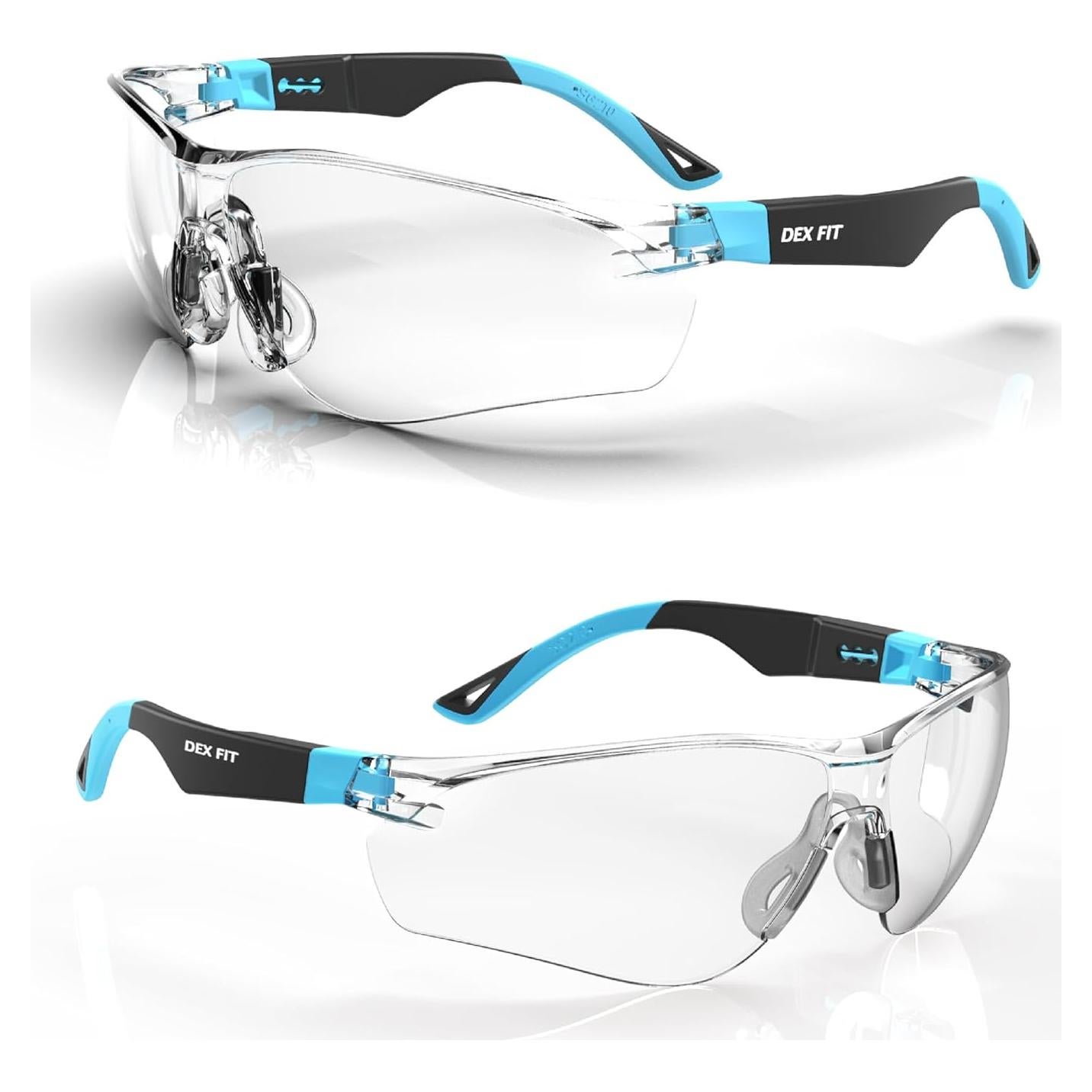 Gafas de Seguridad DEX FIT SG210 Antivaho UV385 Ajustables