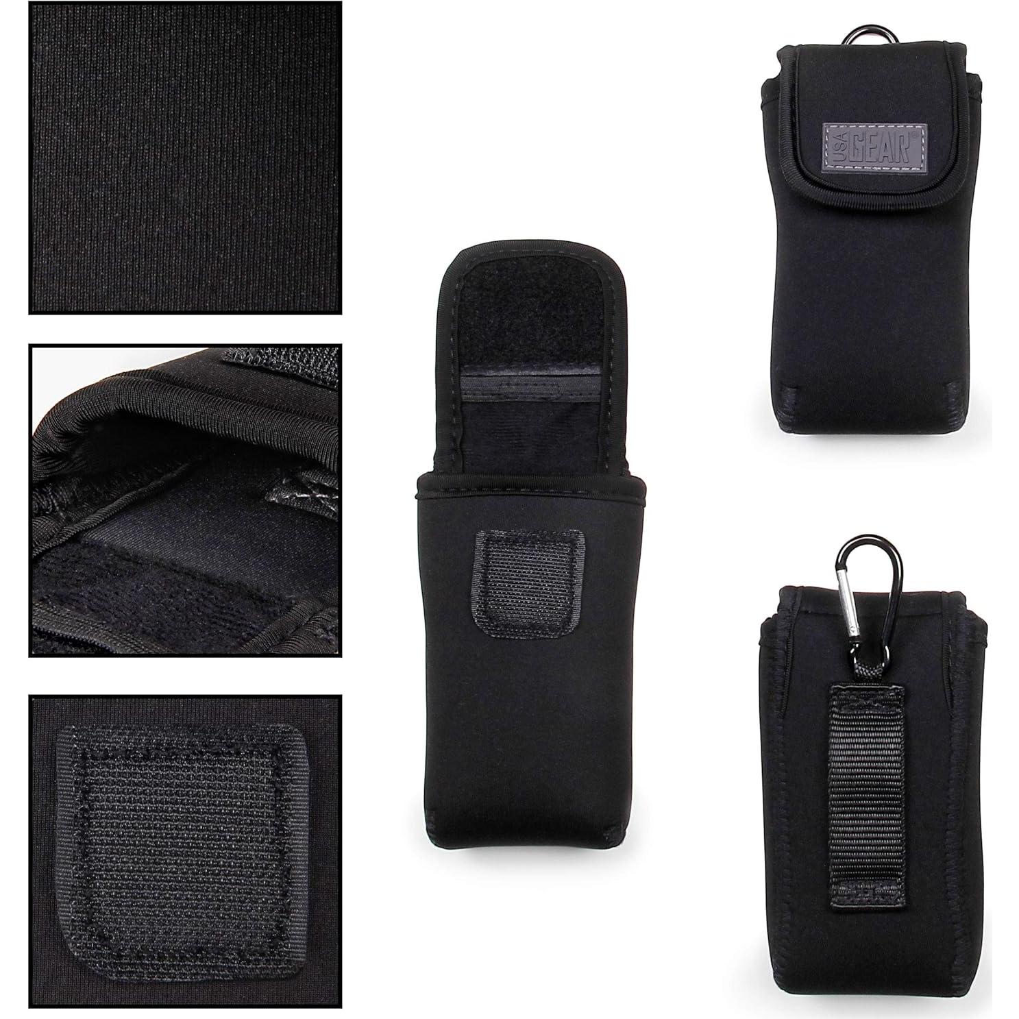 Funda de Neopreno para Gafas de Sol USA Gear - Negra