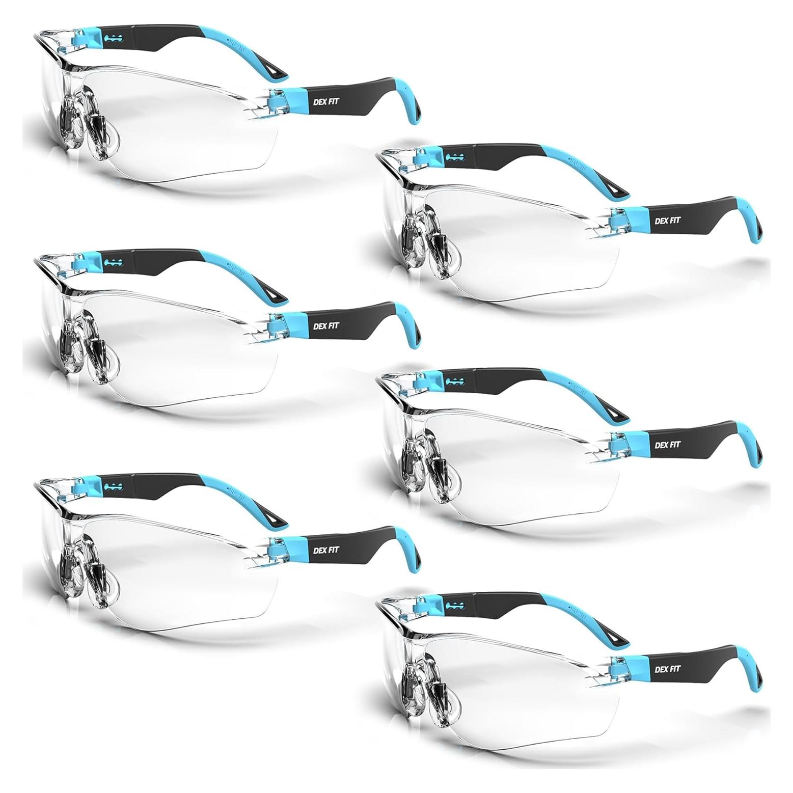 Gafas de Seguridad DEX FIT SG210 Antivaho UV385 Ajustables