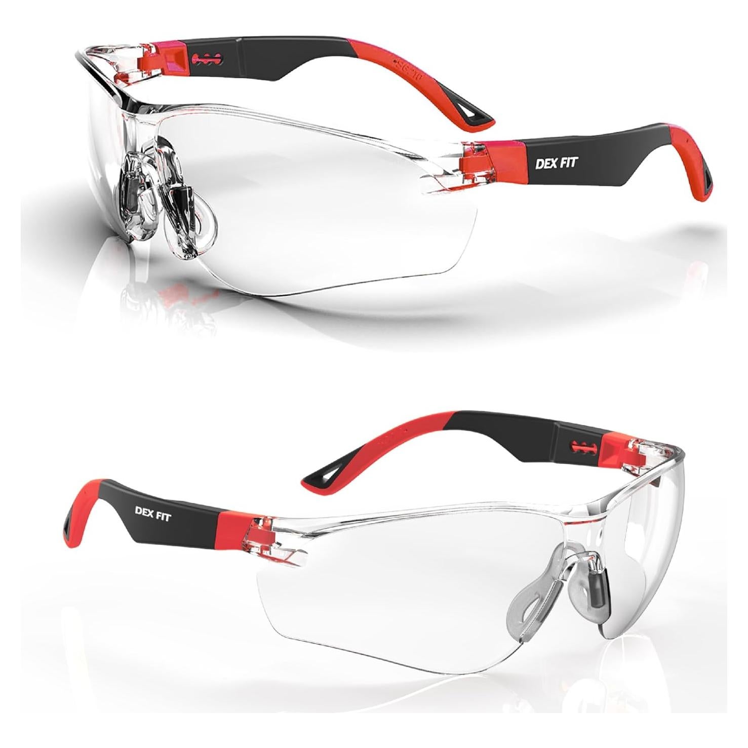 Gafas de Seguridad DEX FIT SG210 Antivaho UV385 Ajustables