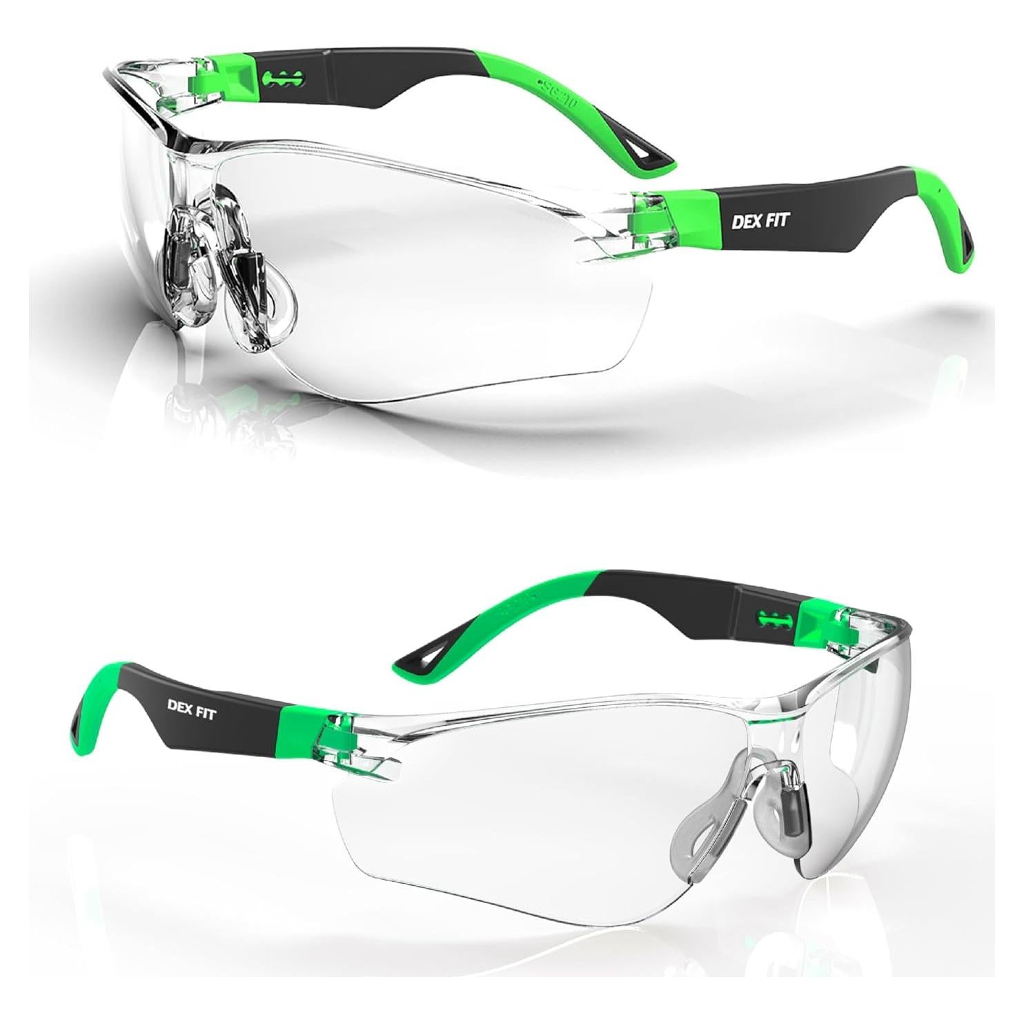 Gafas de Seguridad DEX FIT SG210 Antivaho UV385 Ajustables