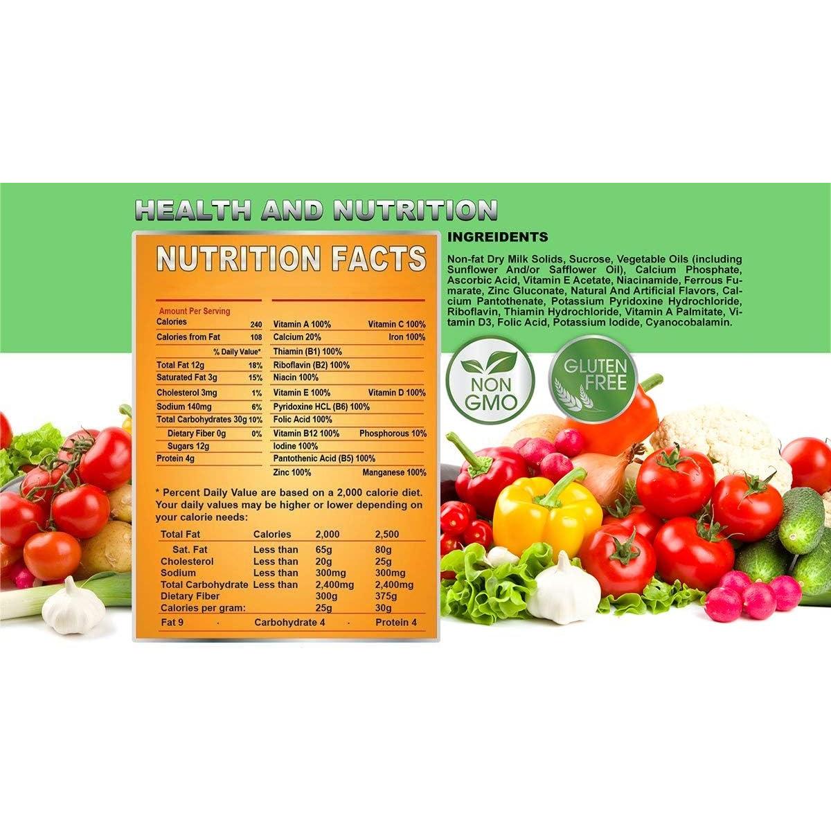 Tabletitas de Supervivencia 720 unidades Sabor Vainilla 60 Días