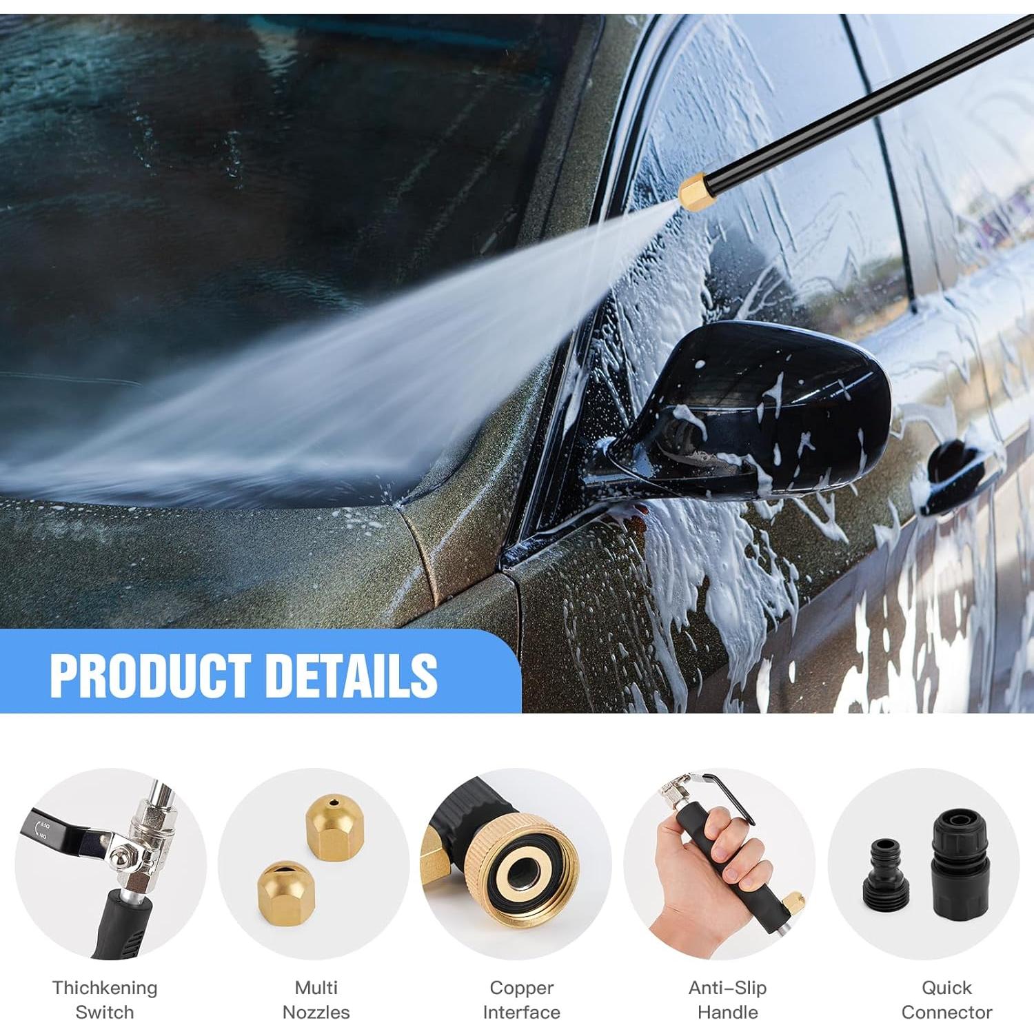 Boquilla de Chorro Alta Presión Laopypor con 2 Boquillas