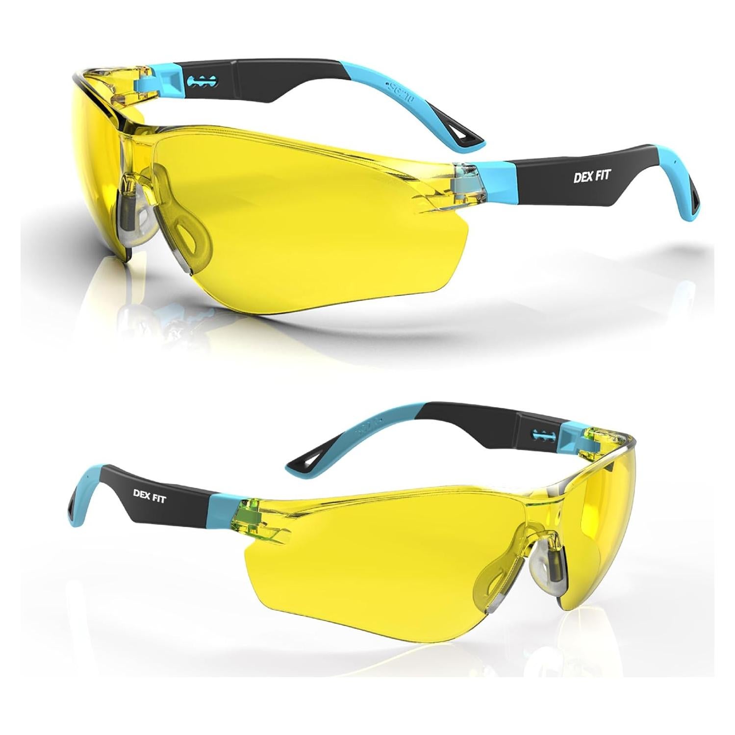 Gafas de Seguridad DEX FIT SG210, Antivaho y UV400, Ajustables