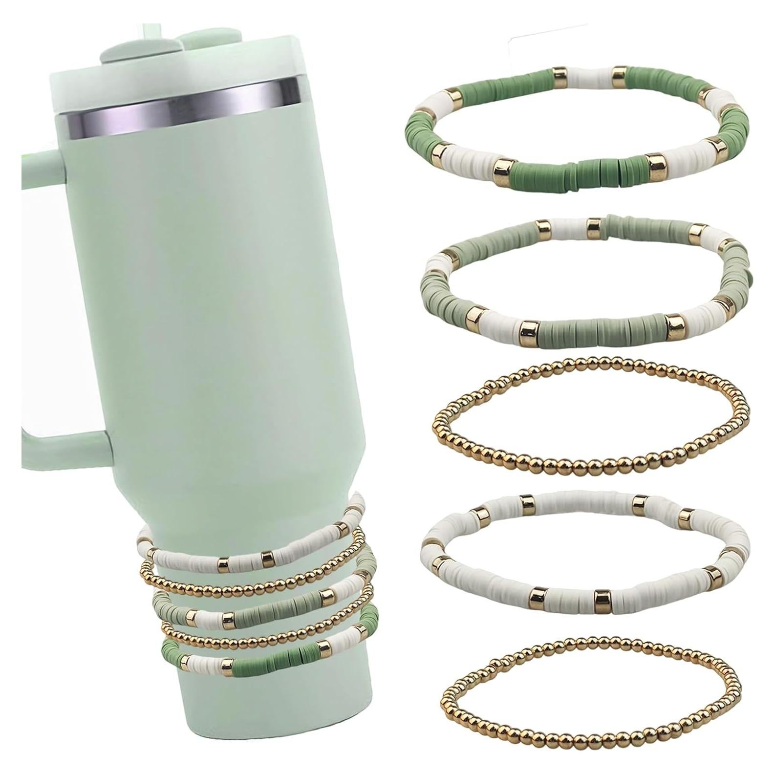 5 Accesorios Verdes para Copa Stanley Foaryoer 30oz/40oz
