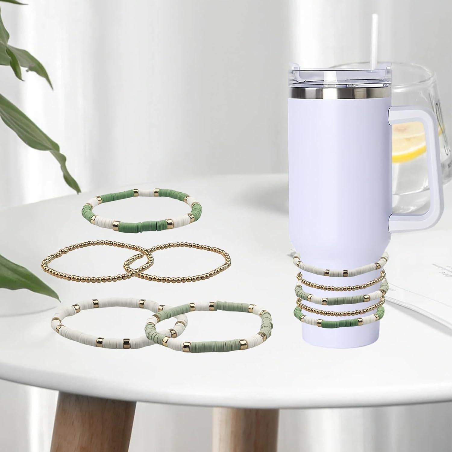 5 Accesorios Verdes para Copa Stanley Foaryoer 30oz/40oz