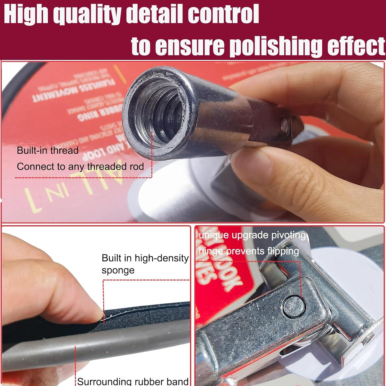 Lijadora de Yeso Manual Radial SACKORANGE 9 Pulgadas con Poste 1.22m