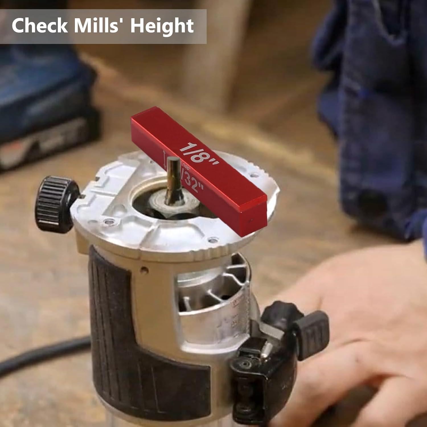 Juego de Bloques de Configuración de Carpintería Ismosm 15 Pcs