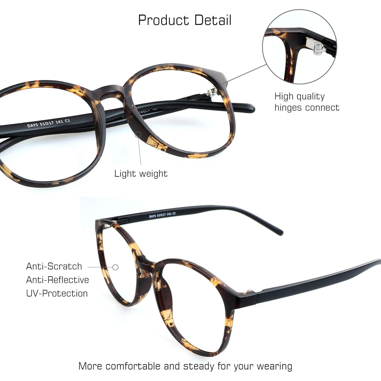 Gafas de bloqueo luz azul VisionGlobal ovaladas anti-fatiga ocular