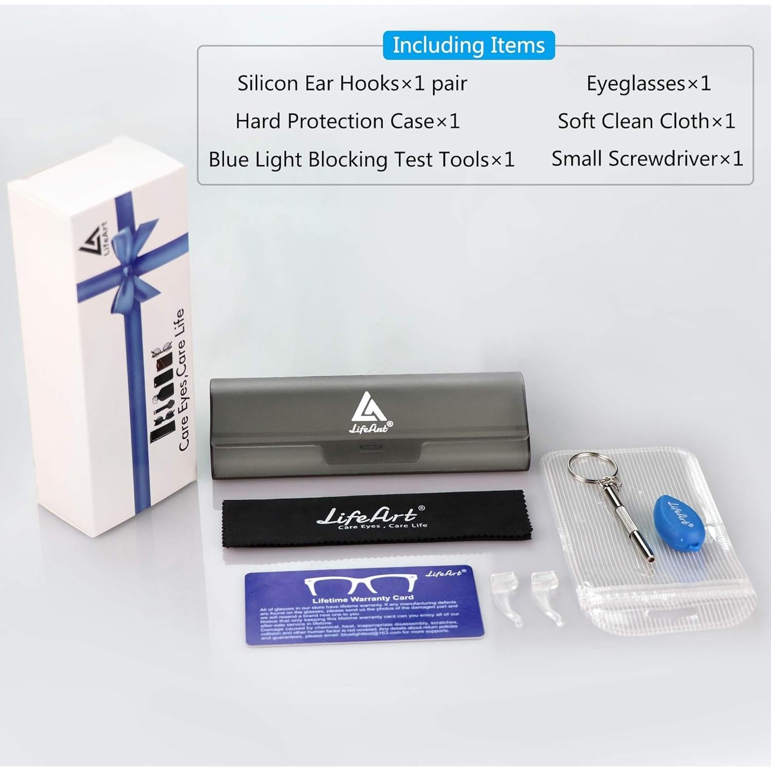 Gafas bloqueadoras de luz azul LifeArt +0.25 a +6.0 Anti Fatiga